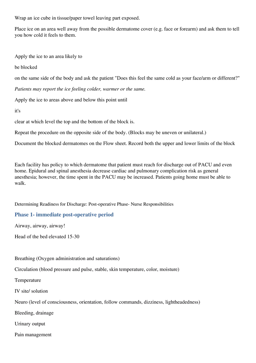 Perioperative Concepts and Nursing Management, Chapters 14-16 - Page 30