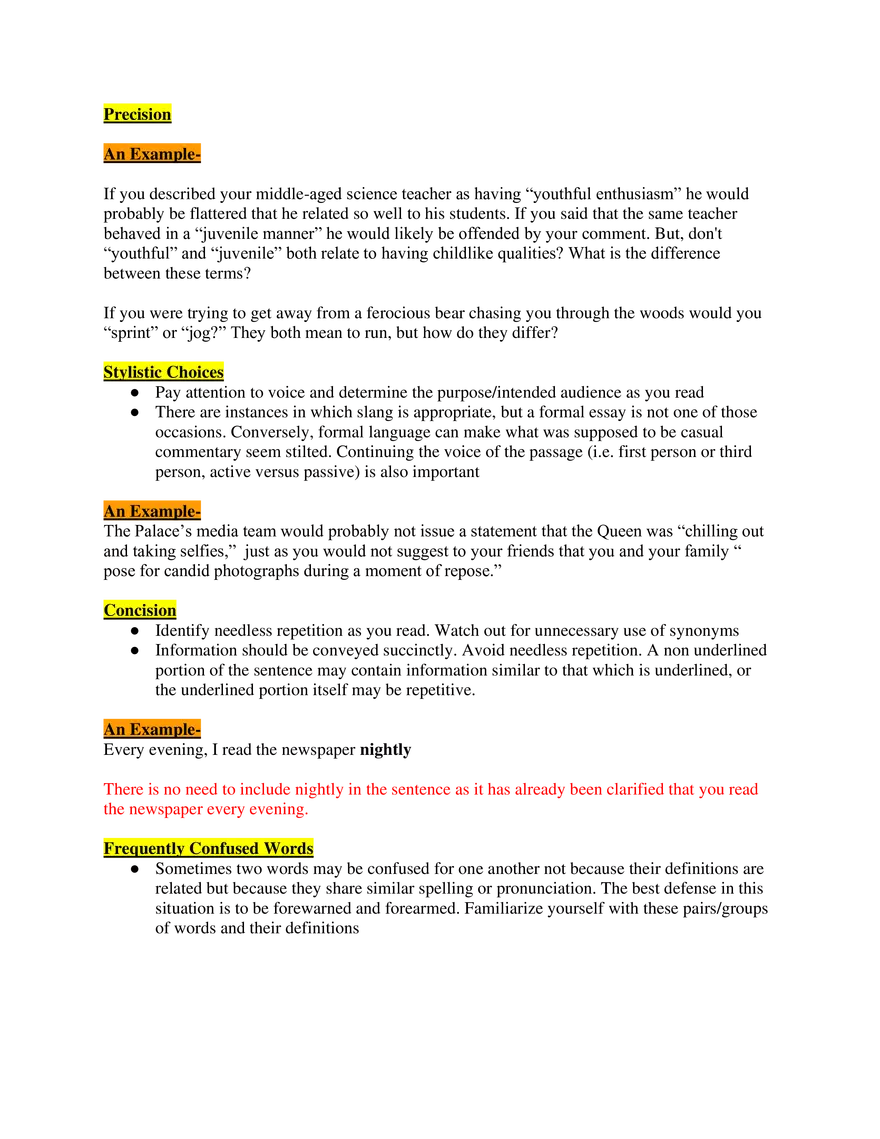 Ultimate SAT Study Guide - Page 9
