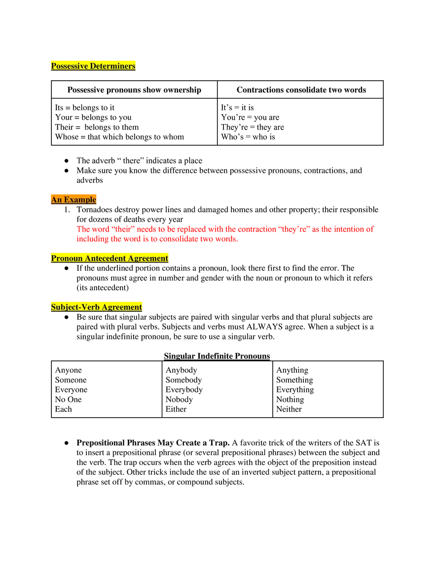 Ultimate SAT Study Guide - Page 16