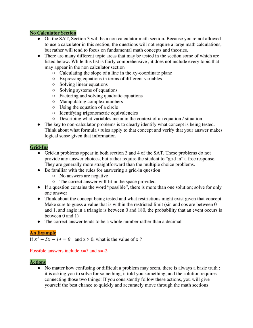 Ultimate SAT Study Guide - Page 31