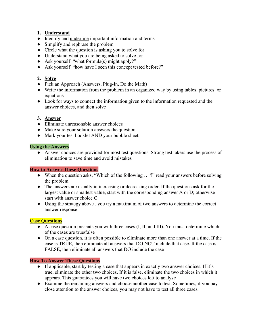 Ultimate SAT Study Guide - Page 32