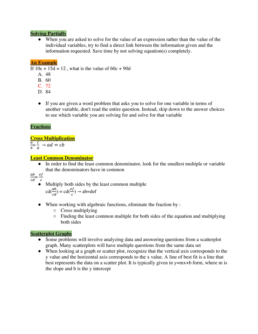 Ultimate SAT Study Guide - Page 36