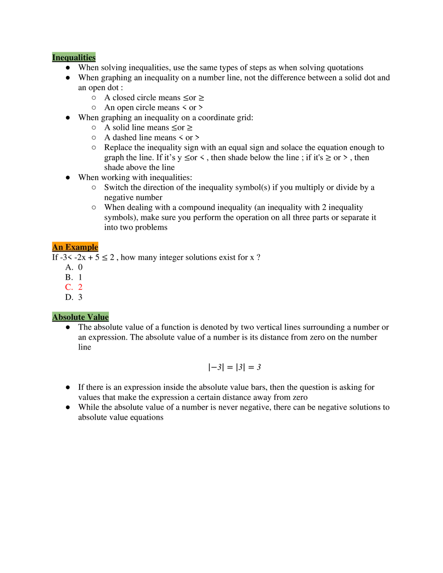 Ultimate SAT Study Guide - Page 40