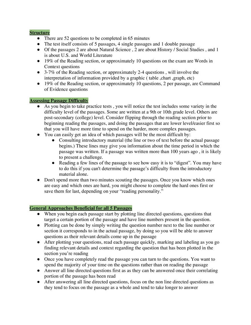 Ultimate SAT Study Guide - Page 2