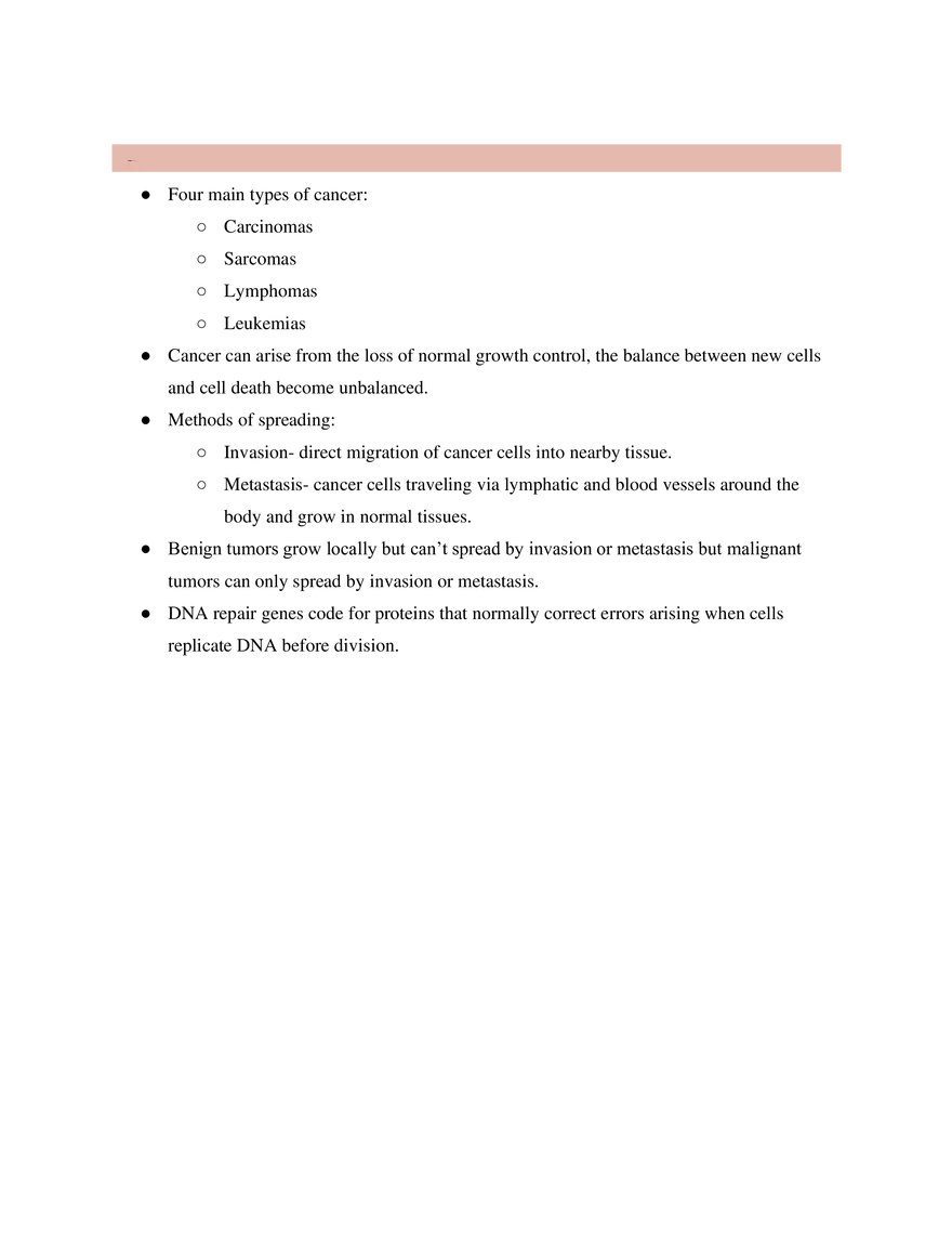 Biomed Unit 3-How to Conquer Cancer - Page 2