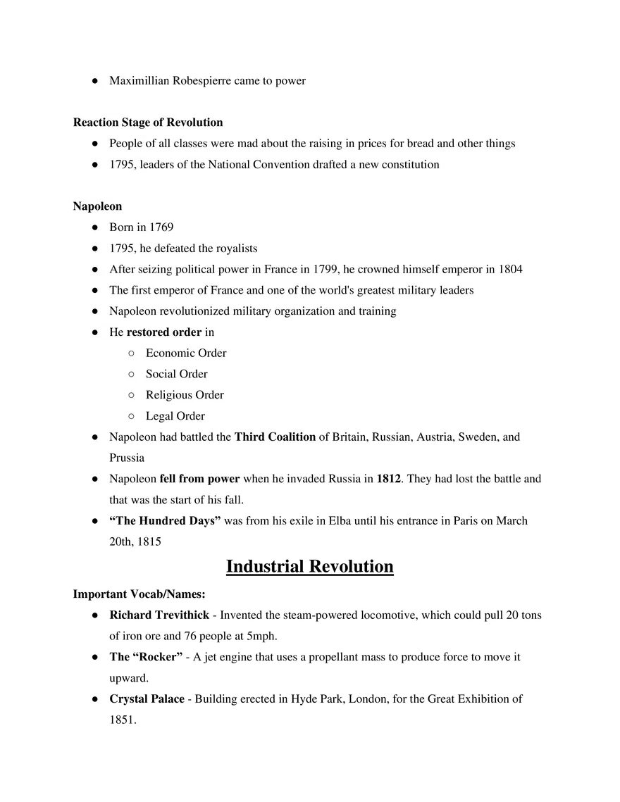 AP European History Course Study Guide - Page 12