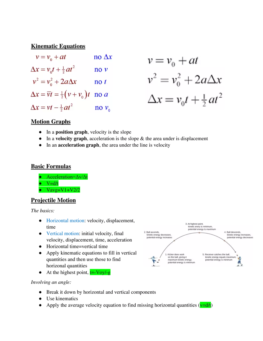 AP Physics Full Review - Page 2