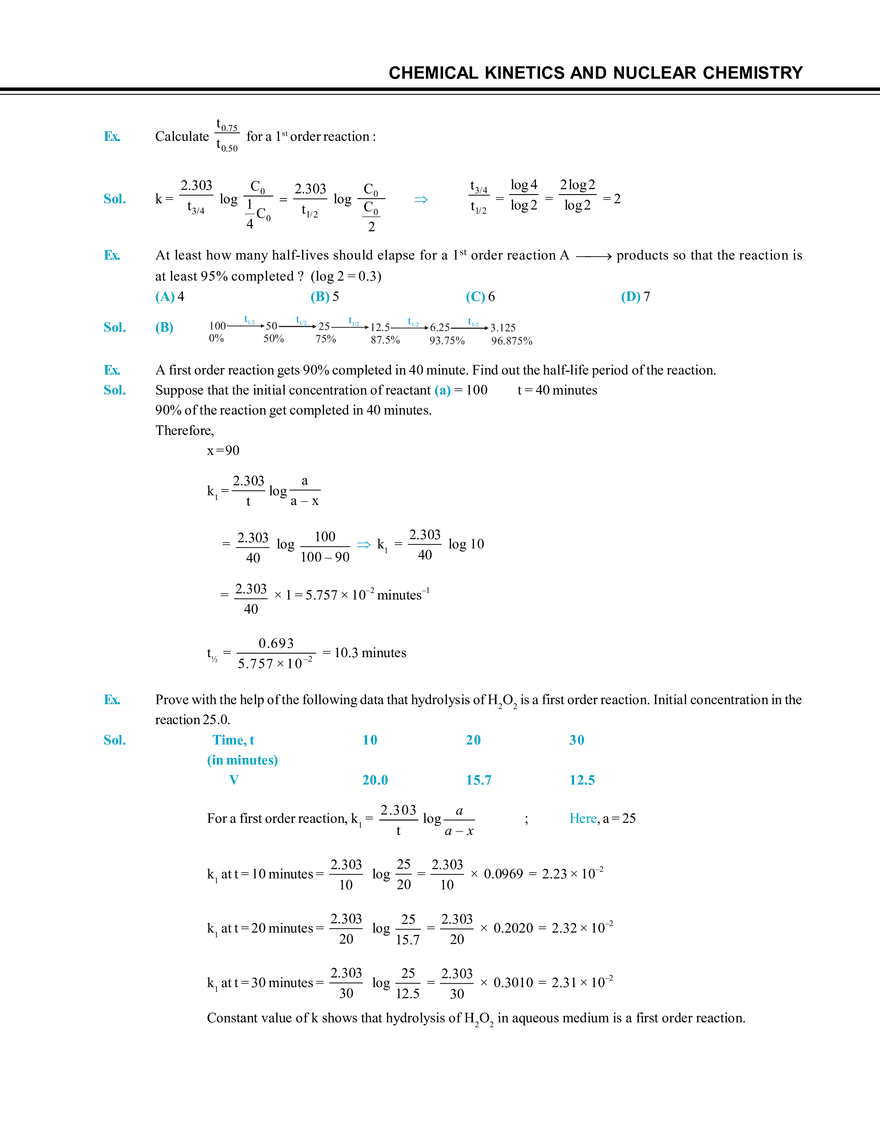 Chemical Kinetics and Nuclear Chemistry - Page 7