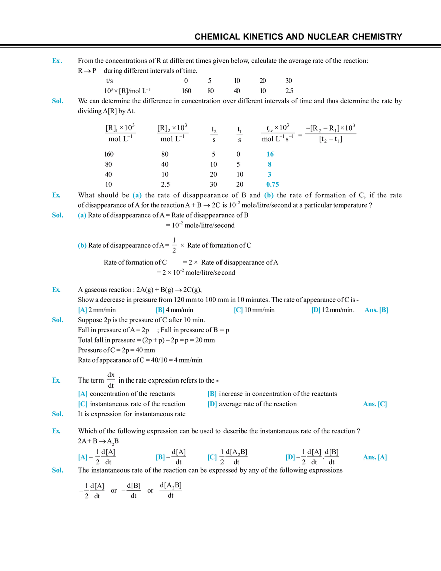 Chemical Kinetics and Nuclear Chemistry - Page 13