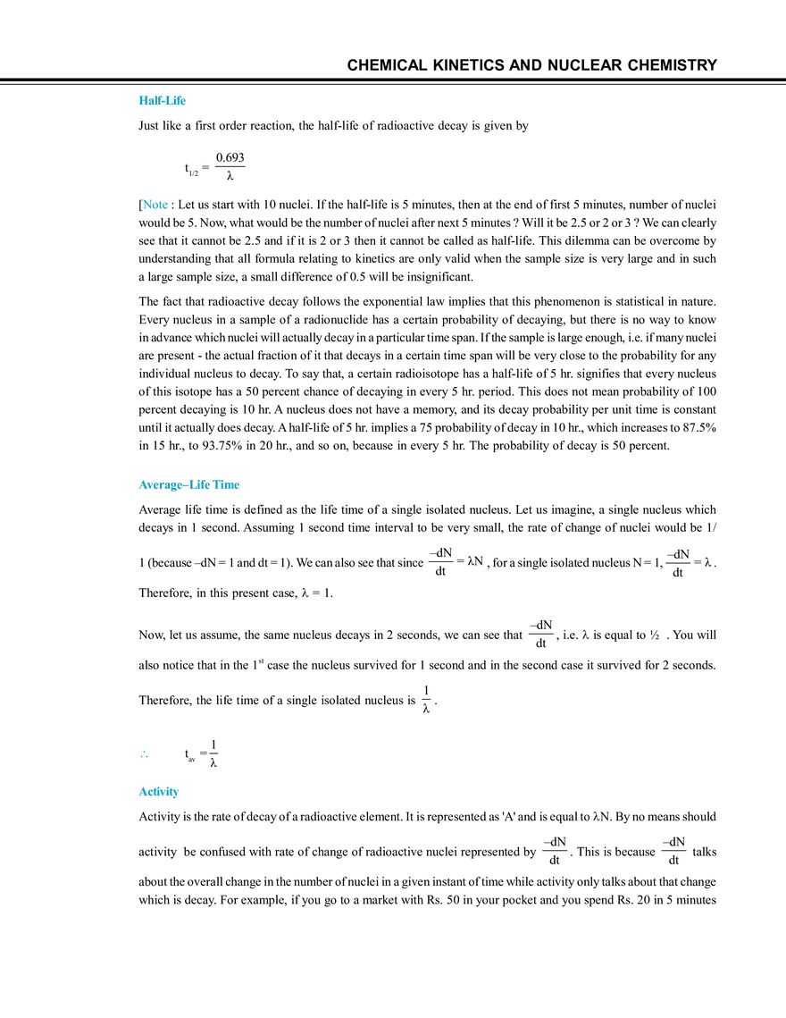 Chemical Kinetics and Nuclear Chemistry - Page 40