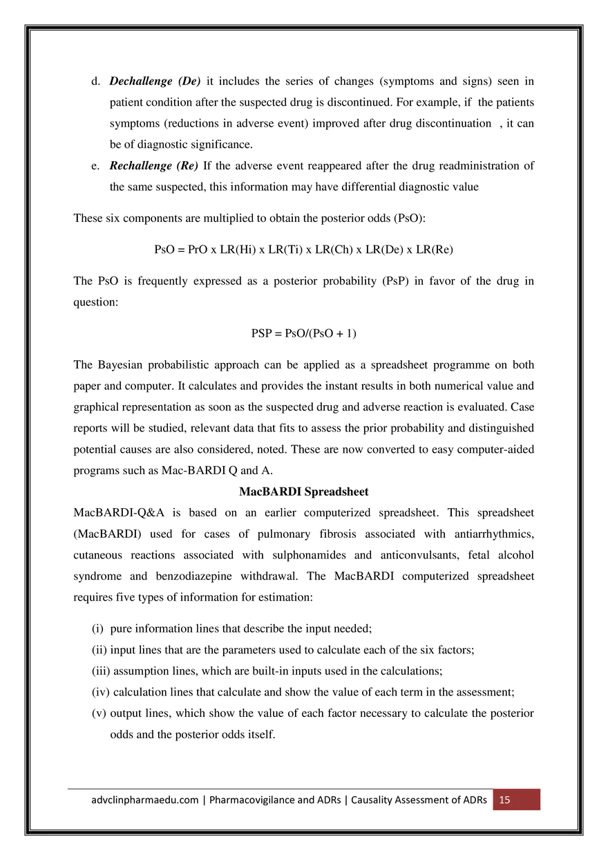 Causality Assessment of Adverse Drug Reactions ADR - Page 7