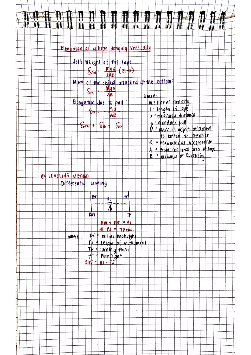 Surveying Notes - Page 5