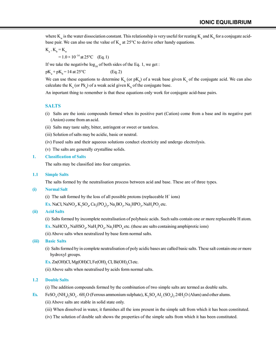 Ionic Equilibrium - Page 21