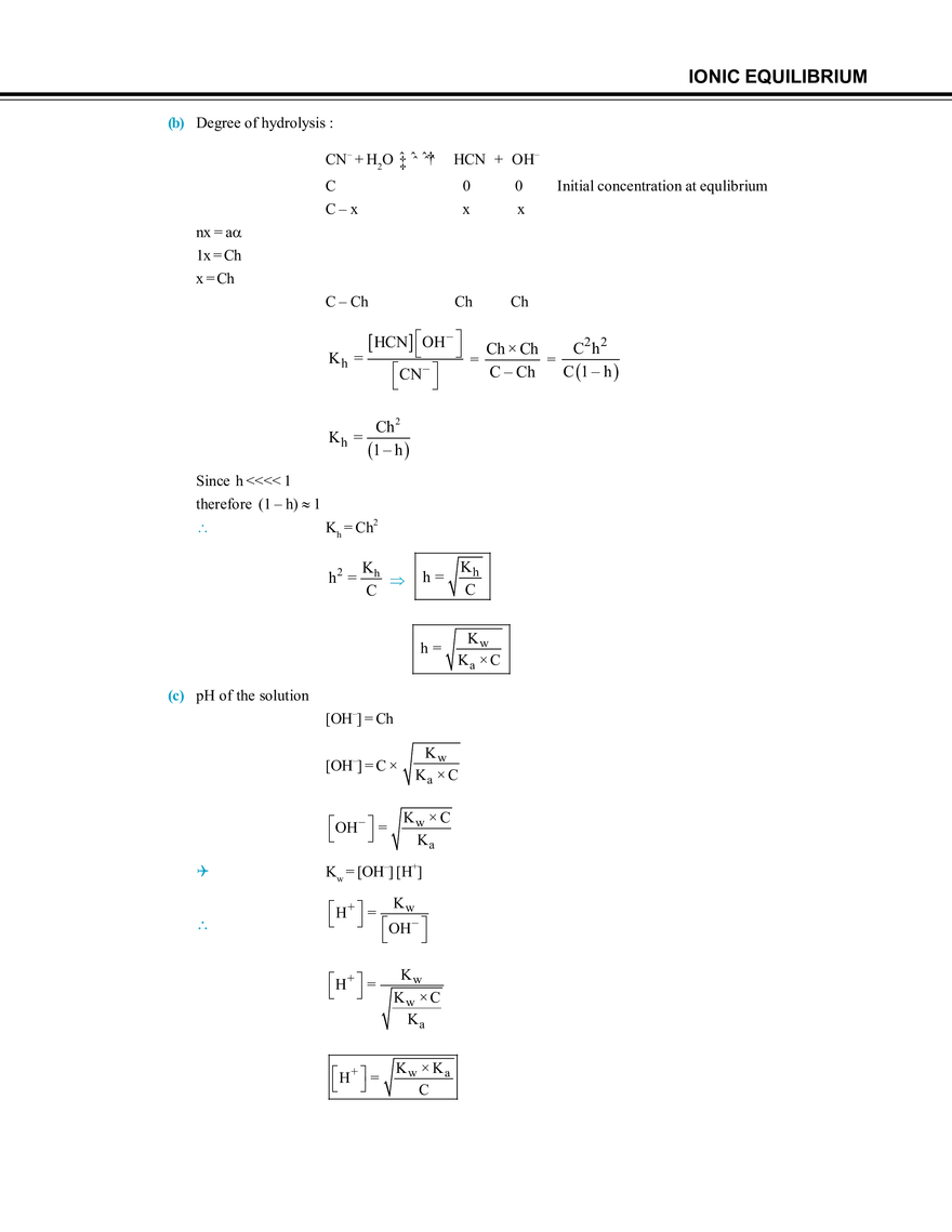 Ionic Equilibrium - Page 28