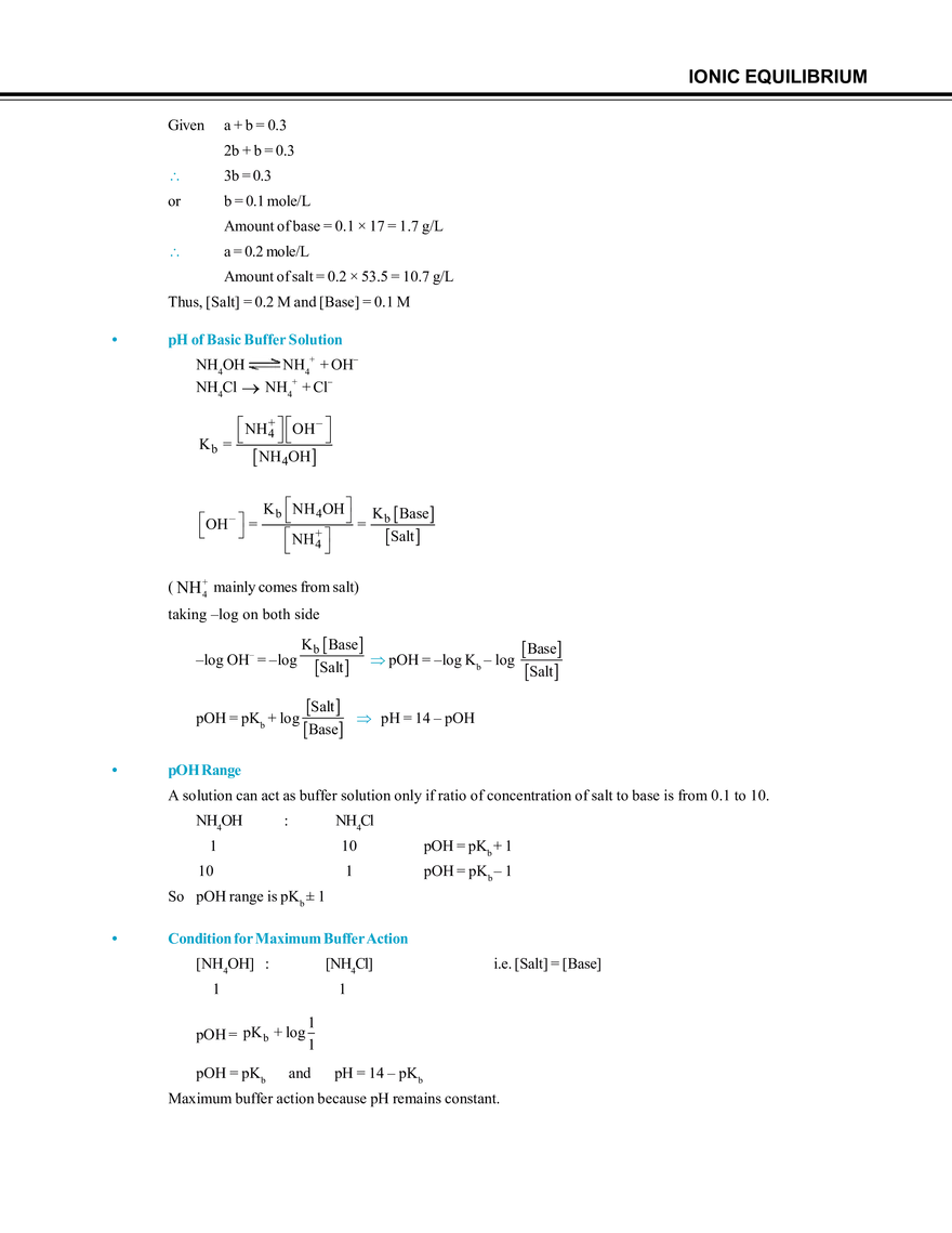Ionic Equilibrium - Page 43