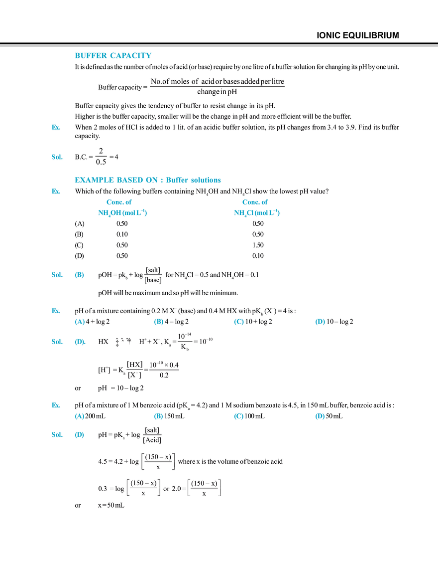 Ionic Equilibrium - Page 45