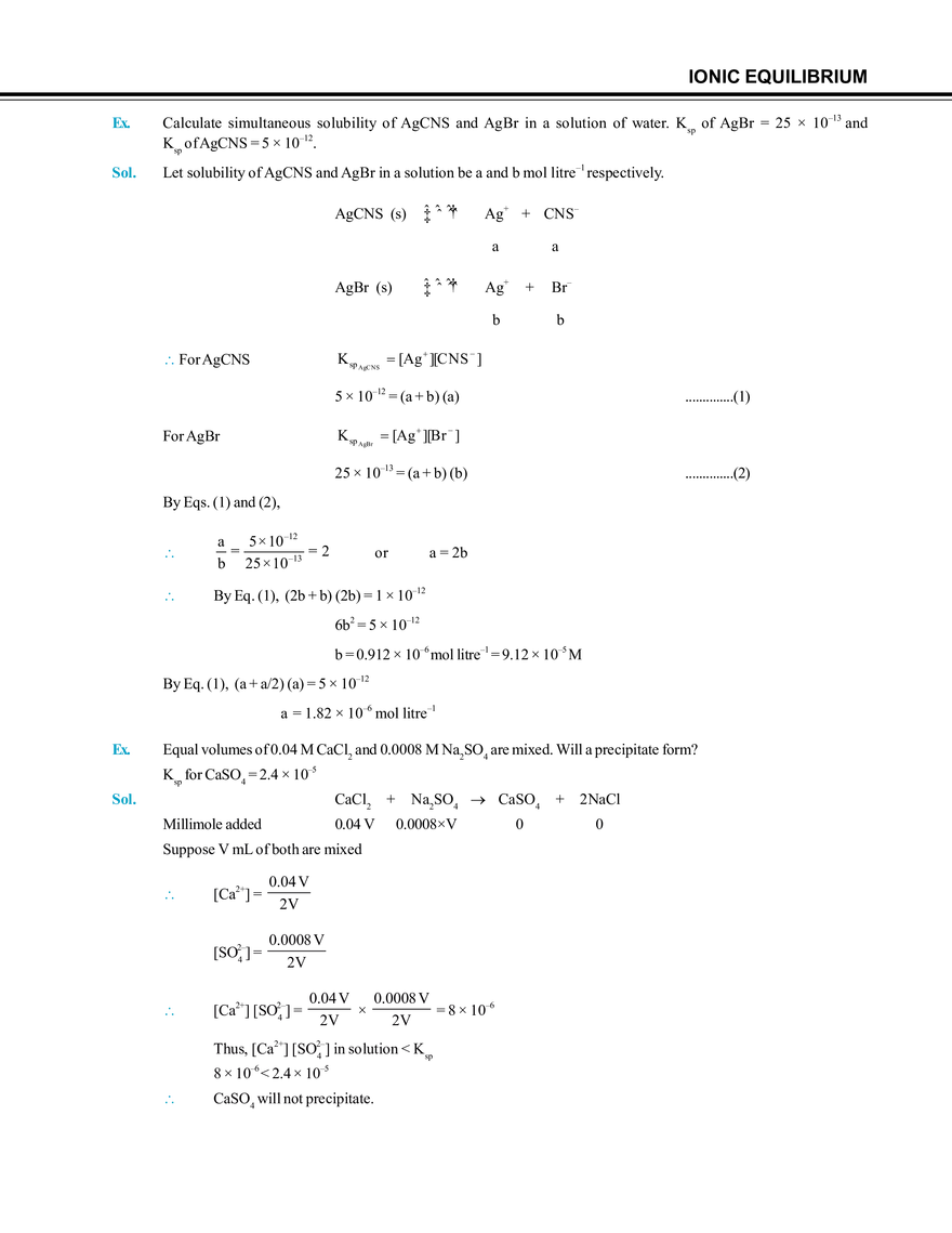 Ionic Equilibrium - Page 52