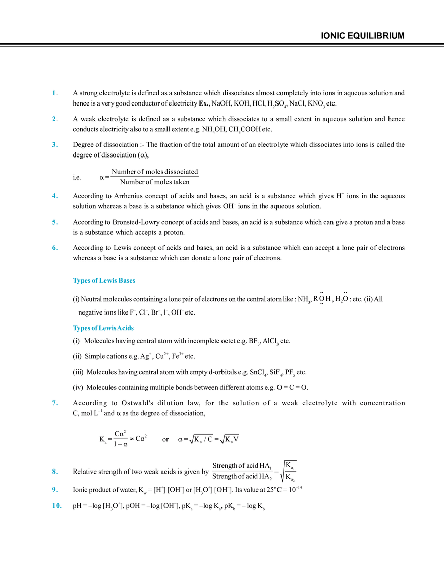 Ionic Equilibrium - Page 63