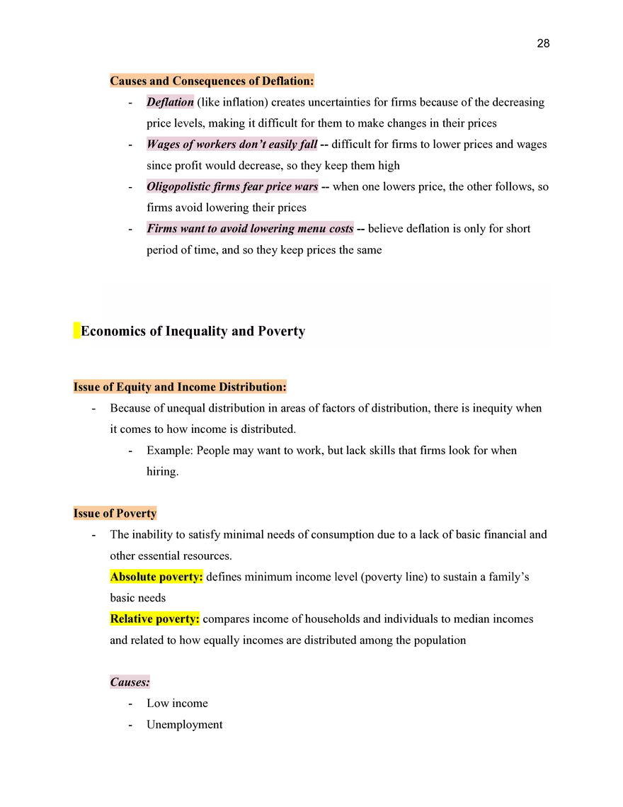 Economics Unit 3 Macroeconomics - Page 10
