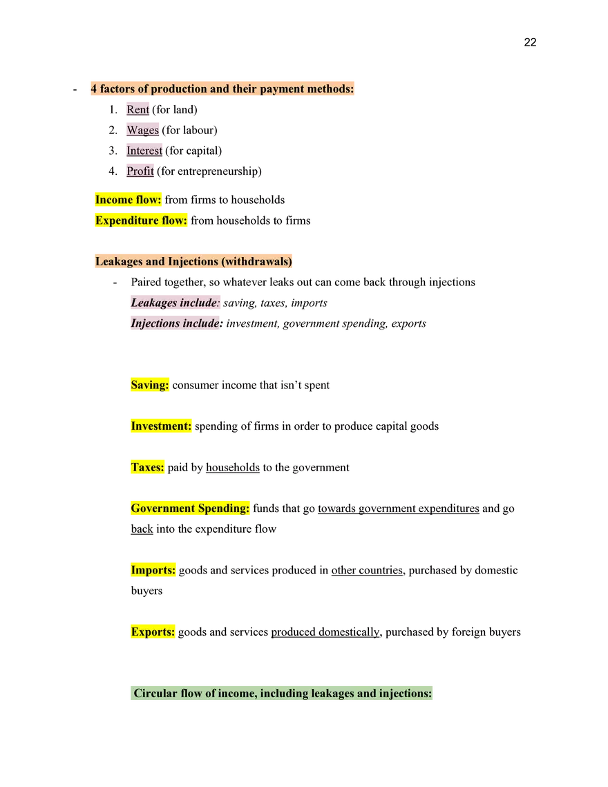 Economics Unit 3 Macroeconomics - Page 2