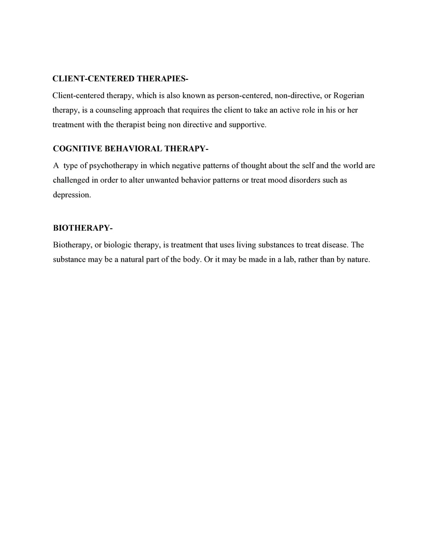 Psychology  10. Treatment - Page 2