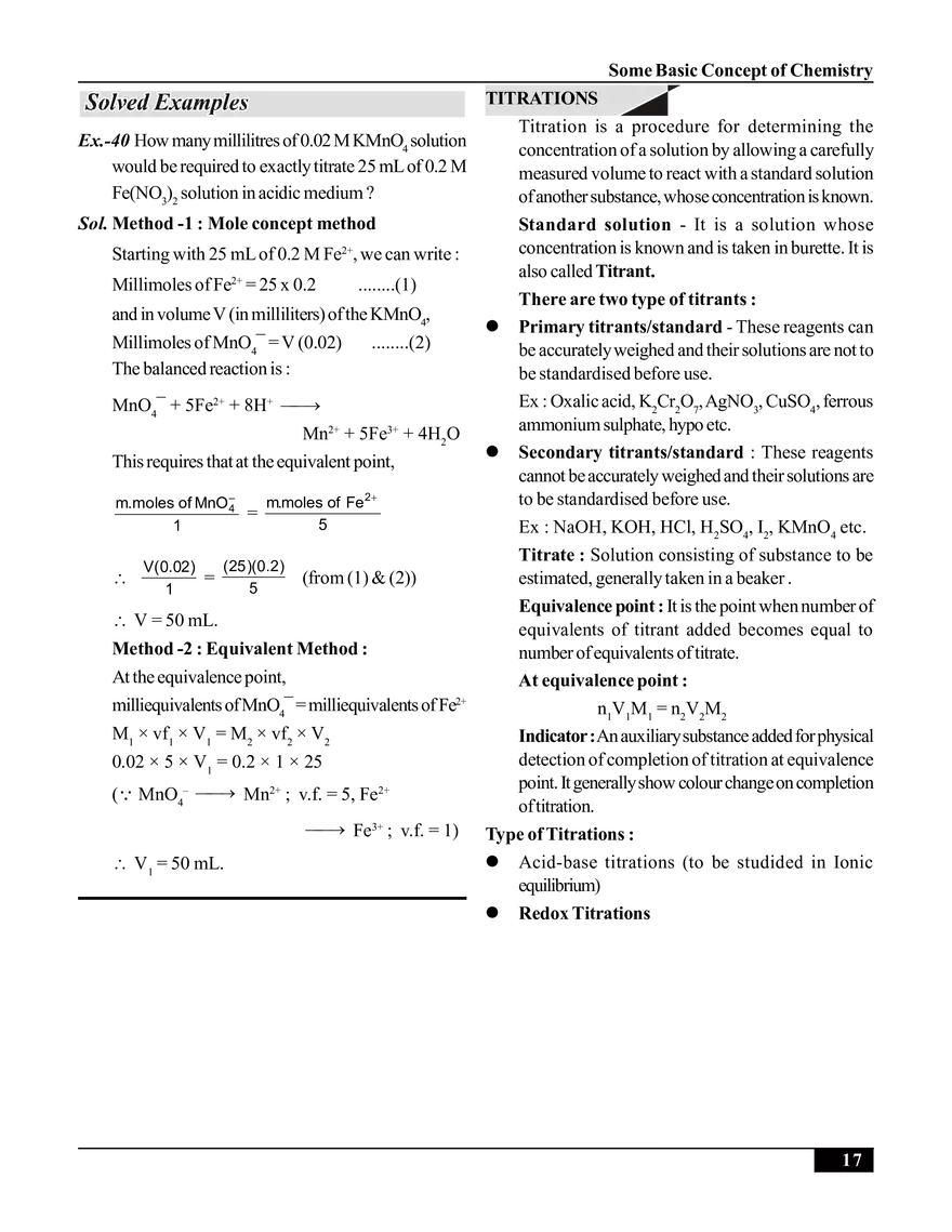 Some Basic Concept of Chemistry - Page 9