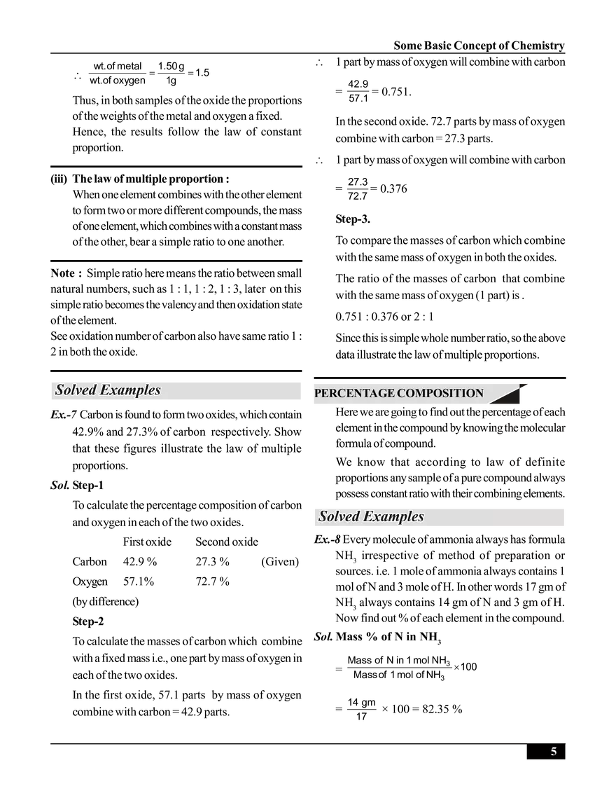 Some Basic Concept of Chemistry - Page 18