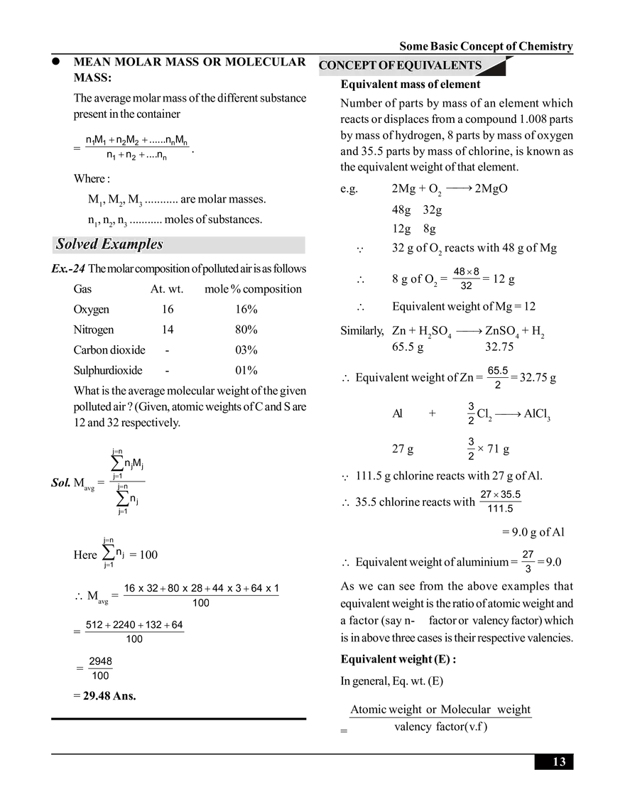 Some Basic Concept of Chemistry - Page 5