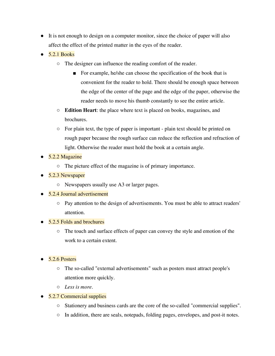 5. Type Setting - Page 2