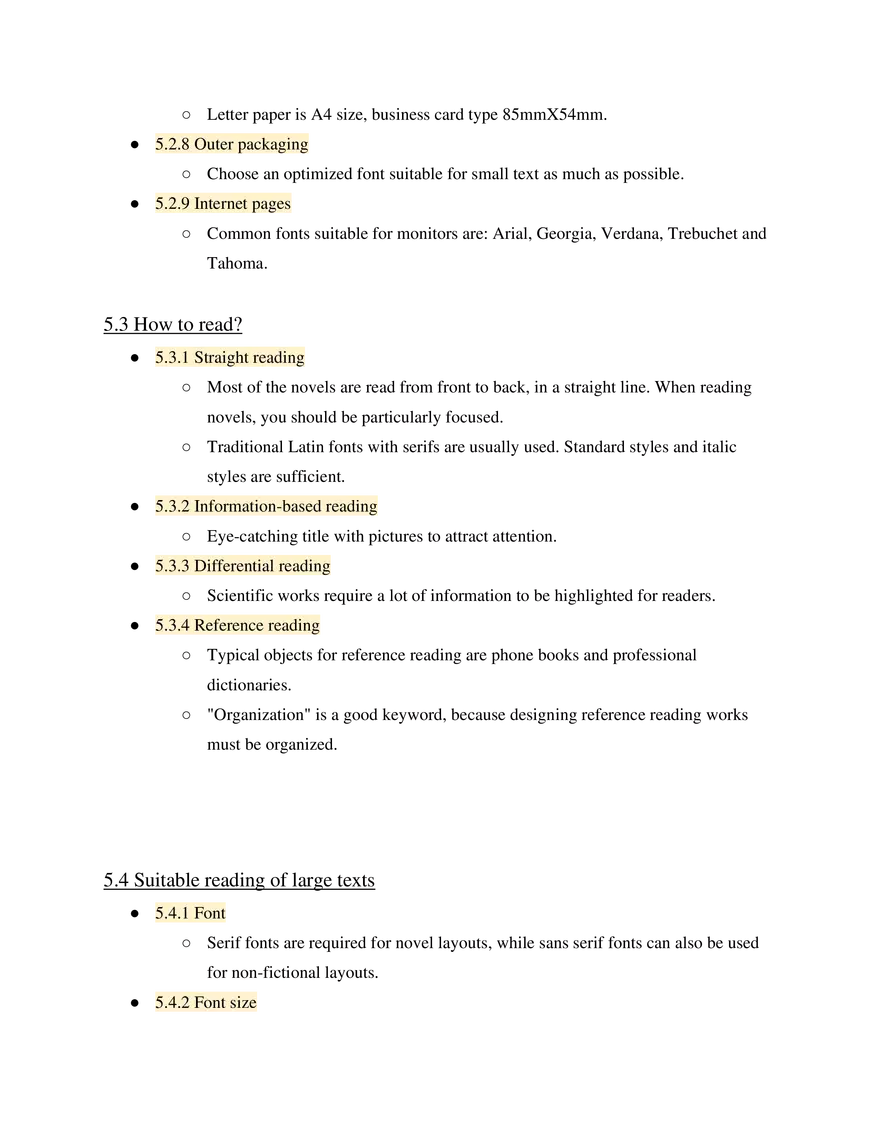 5. Type Setting - Page 3