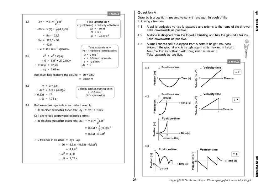 Vertical Projectile Motion - Page 8