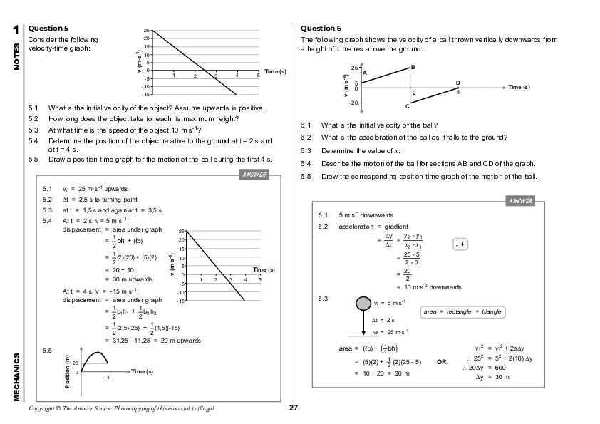 Vertical Projectile Motion - Page 9