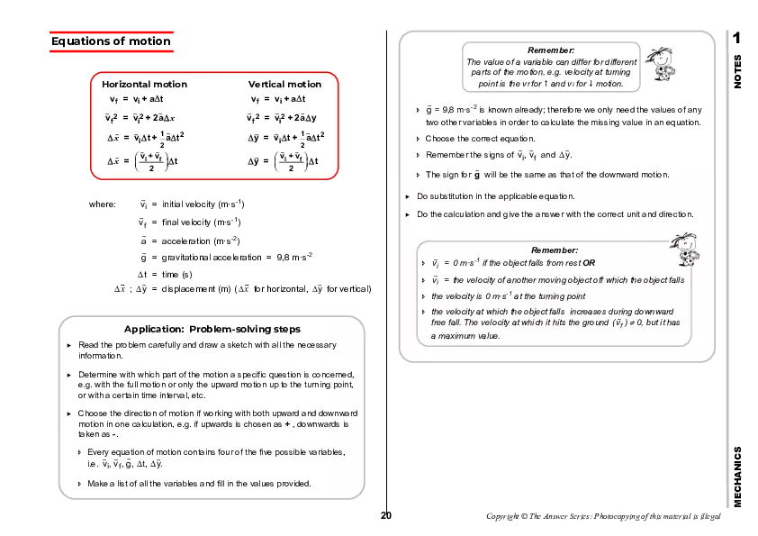 Vertical Projectile Motion - Page 2