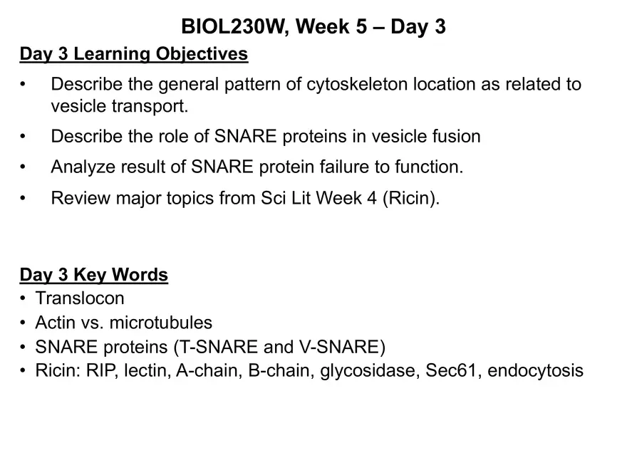 BIOL230W, Week 5 - Day 1 - Page 15