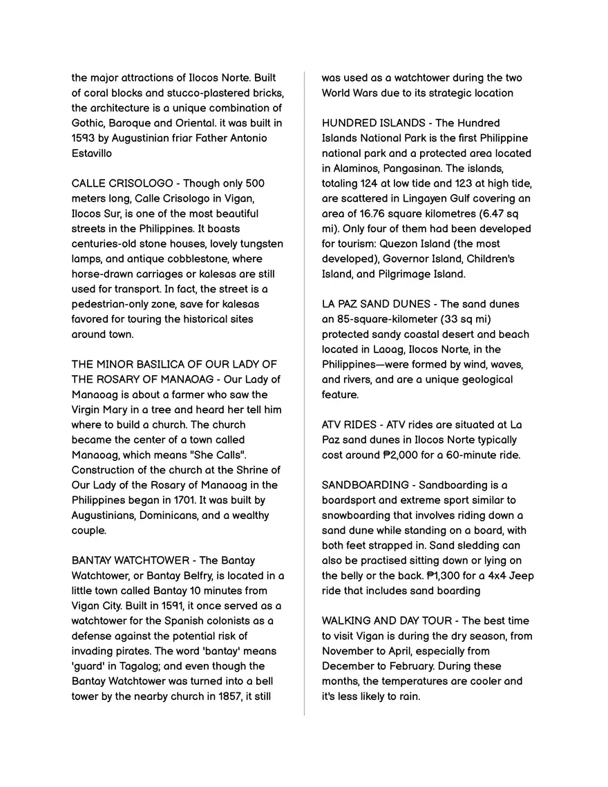 Philippine Tourism, Geography, and Culture - Page 4