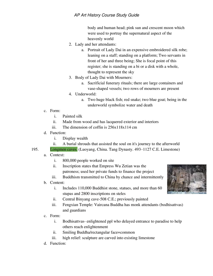 AP Art History Unit 8 South, East, and Southeast Asia - Page 7