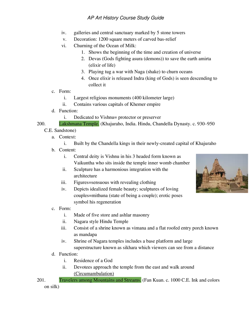 AP Art History Unit 8 South, East, and Southeast Asia - Page 10