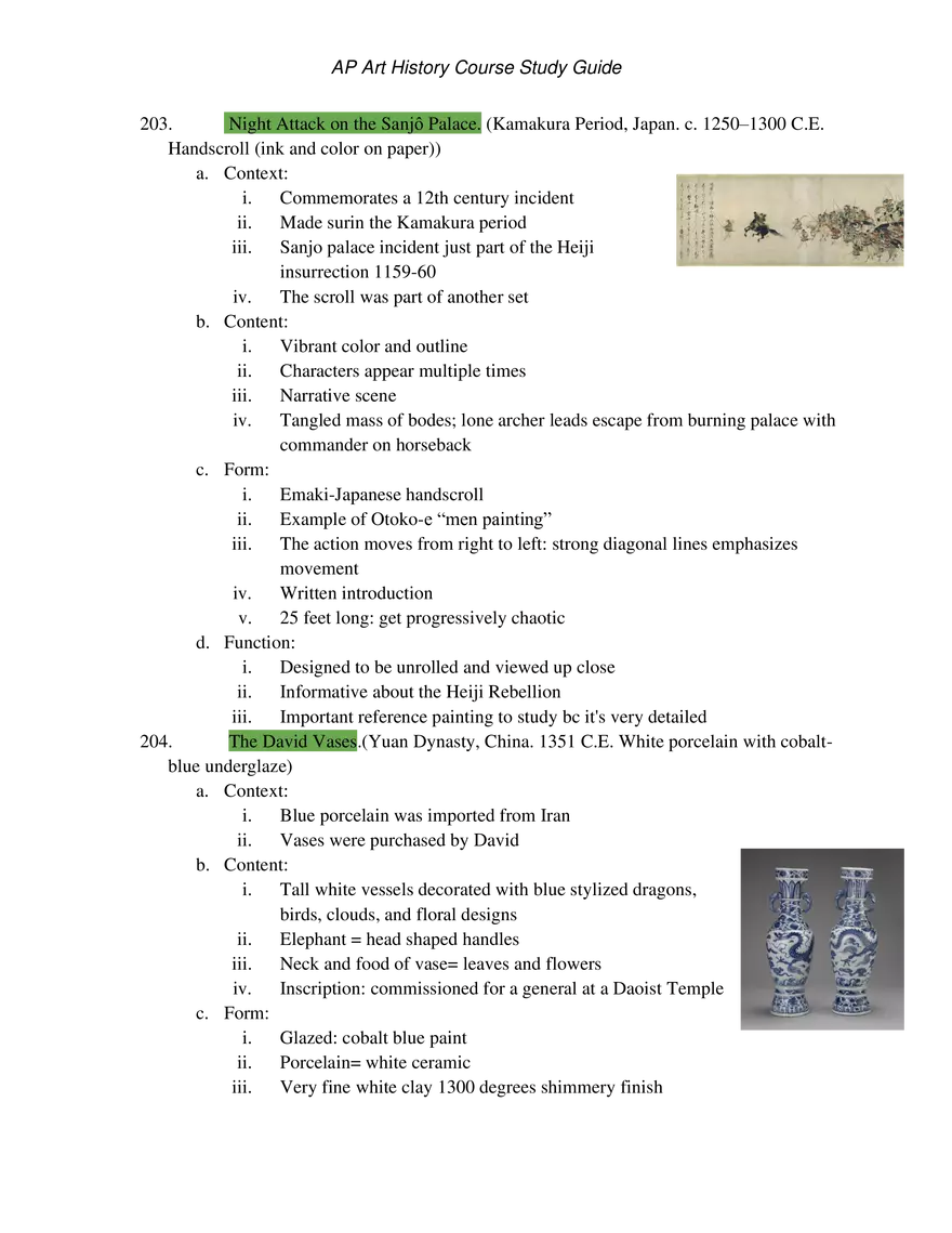 AP Art History Unit 8 South, East, and Southeast Asia - Page 12