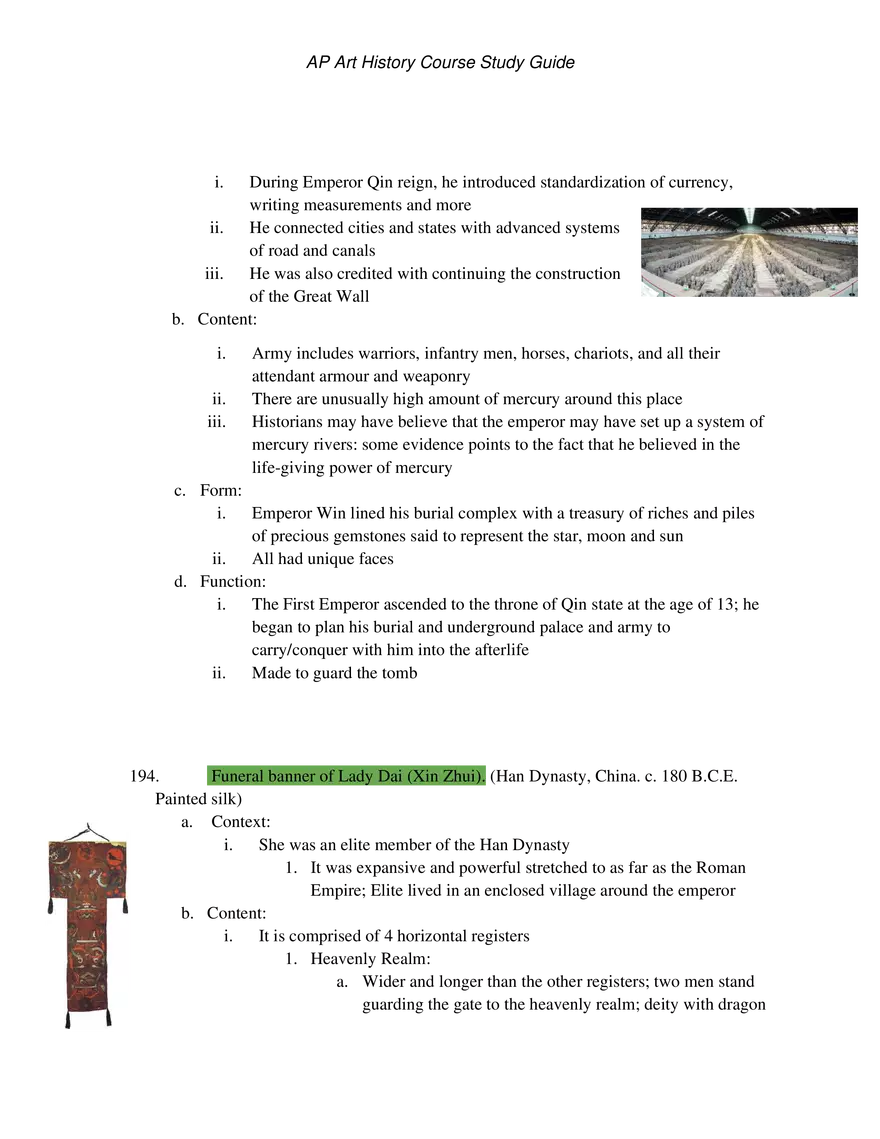 AP Art History Unit 8 South, East, and Southeast Asia - Page 2