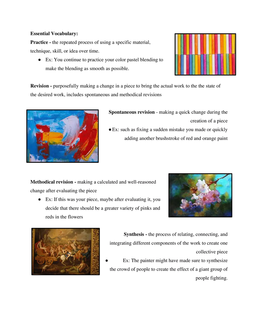 AP Art Drawing Course Study Guide - Page 10