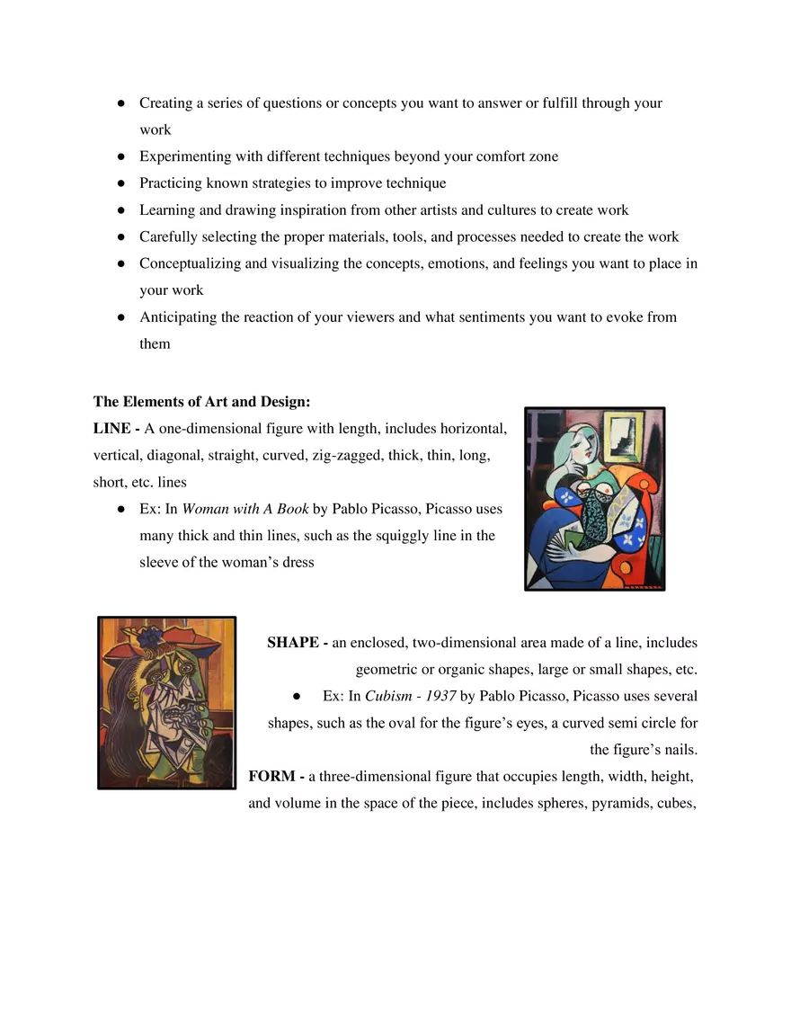 AP Art Drawing Course Study Guide - Page 4