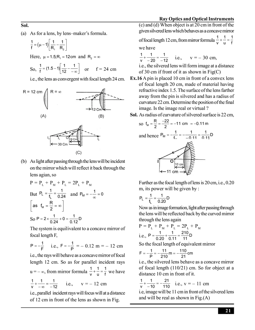 Ray Optics and Optical Instruments - Page 14
