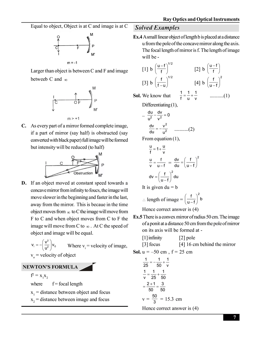 Ray Optics and Optical Instruments - Page 34
