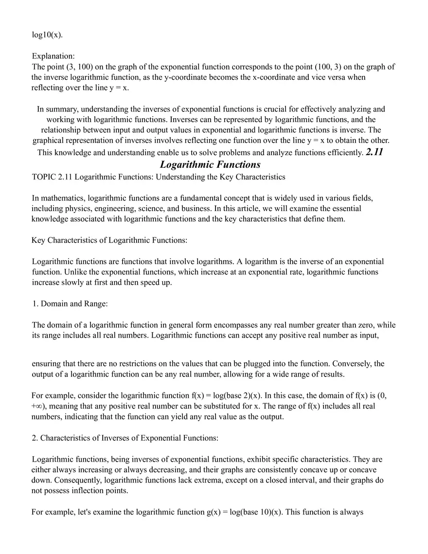 Unit 2 Exponential & Logarithmic Functions - Page 10