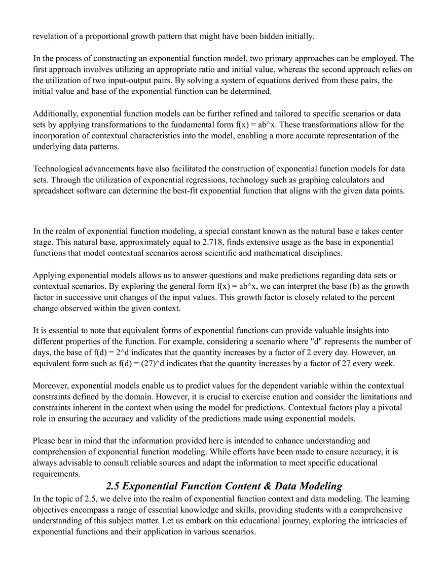 Unit 2 Exponential & Logarithmic Functions - Page 27