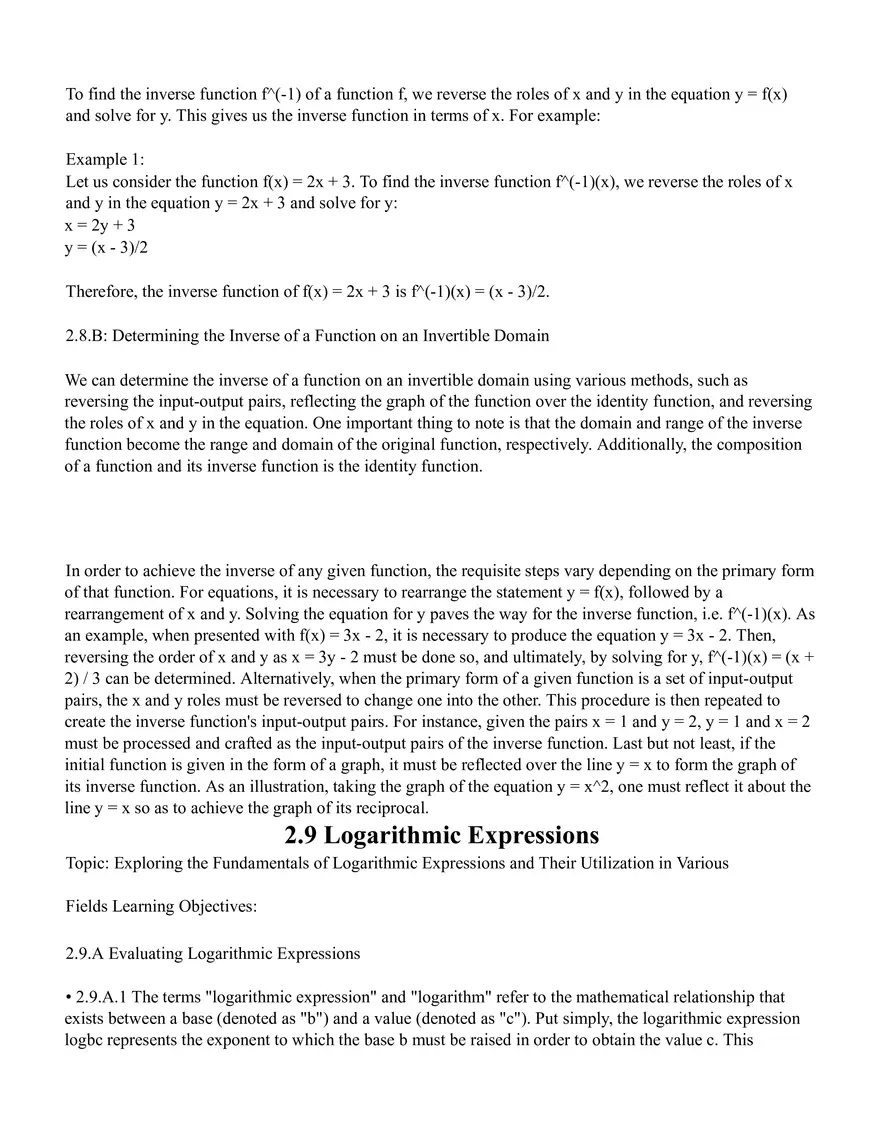 Unit 2 Exponential & Logarithmic Functions - Page 6