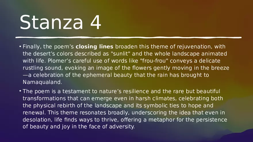 Namaqualand - After the Rain Analysis - Page 11