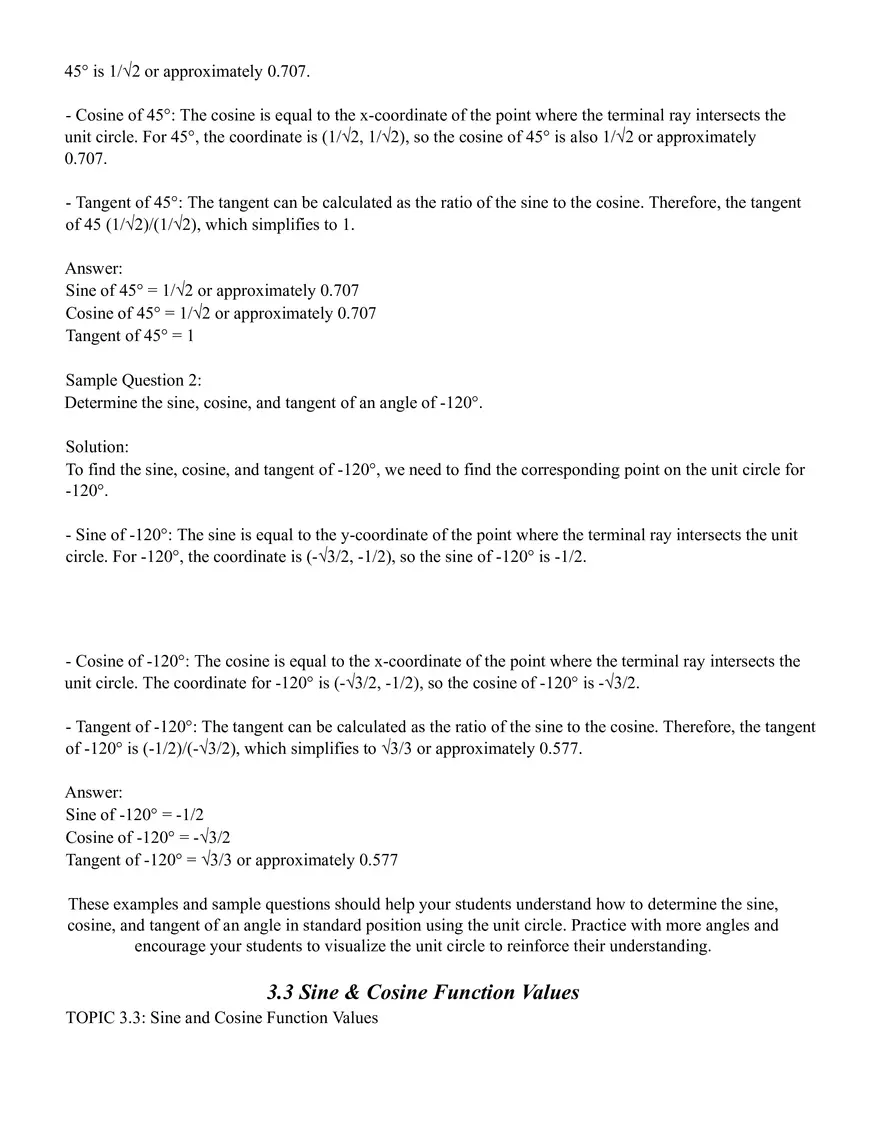 Unit 3 Trigonometric & Polar Functions - Page 19