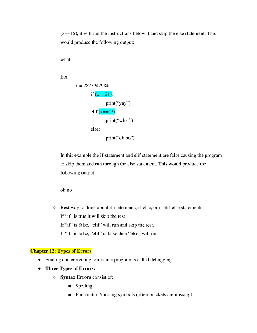 Course Study Guide for Computer Studies Python - Page 9