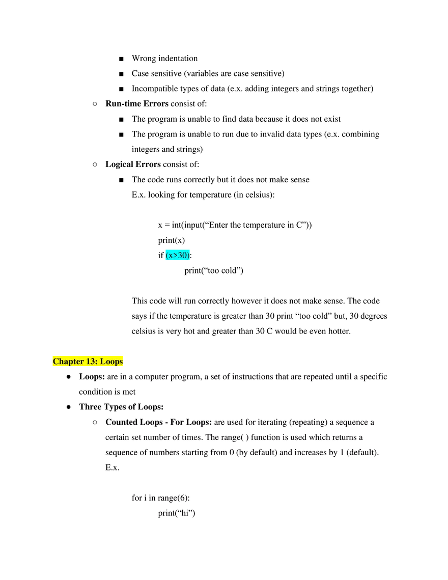 Course Study Guide for Computer Studies Python - Page 10